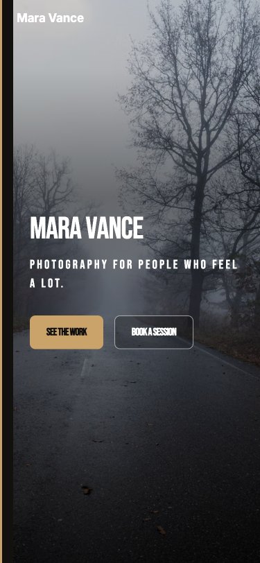Photographers mobile preview